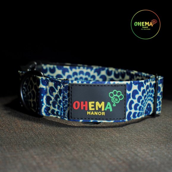 Ragnar (African Print) Dog Collars - Picture 1 of 5